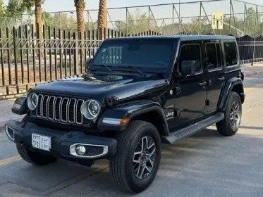 Used Jeep Wrangler IV (JL) Facelift, 3.6 l, 2024 in Saudi Arabia, Riyadh by معرض شموخ الشرق Shumokh Al - Sharq, Black color. GCC Specs | AUTO.AE | Listing #264190