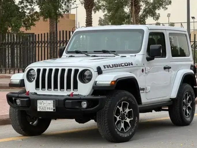 Подержанный Jeep Wrangler IV (JL), 2.0 л, 2021 в Саудовская Аравия, Эр-Рияд от Al Sunaid معرض السنيد للسيارات Белый цвет.  | AUTO.AE | Объявление #266576