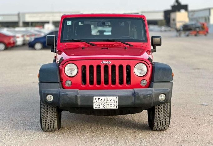 مستعملة Jeep Wrangler III (JK)، 3.6 لتر، 2018 في المملكة العربية السعودية، الرياض من Al Shukh شركة معرض الشيوخ للسيارات، اللون أحمر.  | AUTO.AE | إعلان #296235