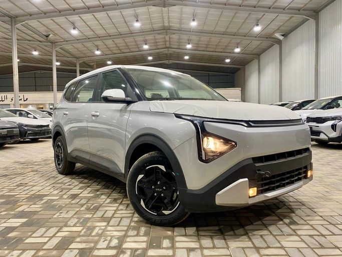 New Kia Carens IV (KY), 1.4 l, 2026 in Saudi Arabia, Riyadh by Fastest Way معرض أسرع وسيلة للسيـارات, Grey color. GCC Specs | AUTO.AE | Listing #257750