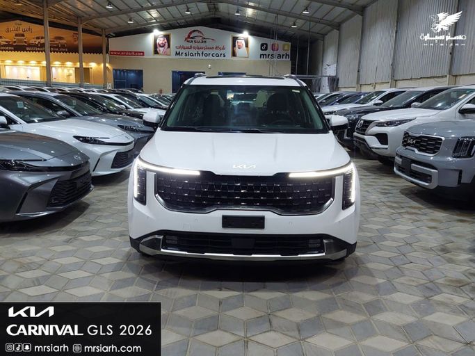 جديدة Kia Carnival فيس ليفت IV, 3.5 l, 2026 في في المملكة العربية السعودية, الرياض من Mr Siarh شركة مستر سيارة للسيارات، اللون أبيض.  | AUTO.AE | إعلان #251763