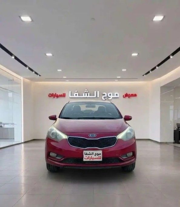 Used ⁦Kia Cerato III, 1.6 l, 2016⁩ in Saudi Arabia, Riyadh by Mawj Al Shifa معرض موج الشفا للسيارات, Red color.  | AUTO.AE | Listing #288470