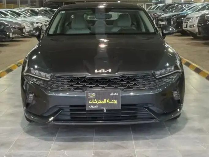 Used Kia K5 III, 1.6 l, 2023 in Saudi Arabia, Riyadh by Rawat Motors شركة معرض روعة المحركات للسيارات, Grey color.  | AUTO.AE | Listing #263816