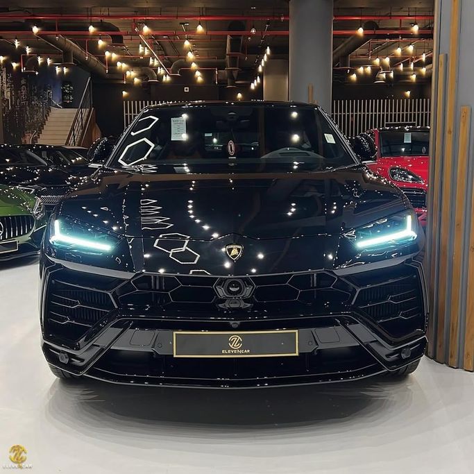 New Lamborghini Urus I, 4.0 l, 2022 in Saudi Arabia, Riyadh by Eleven car, Black color.  | AUTO.AE