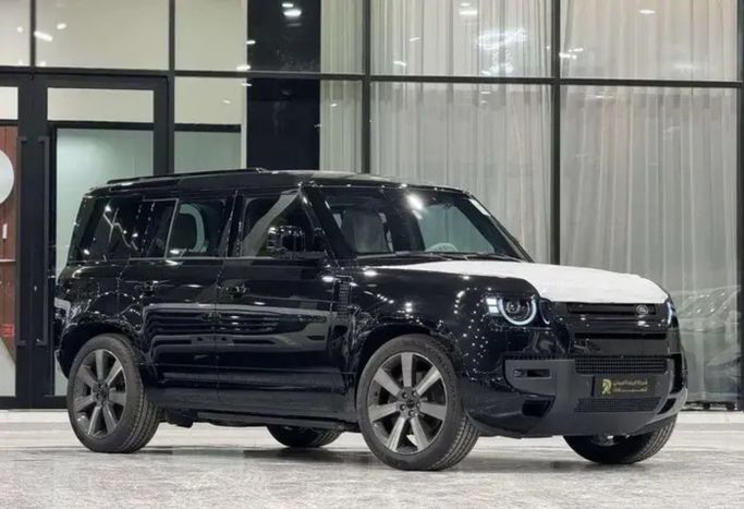 New Land Rover Defender 110 II (L663), 3.0 l, 2026 in Saudi Arabia, Riyadh by Al Riyada Al Duwalya شركة الريادة الدولي للسيارات, Black color. GCC Specs | AUTO.AE | Listing #262447