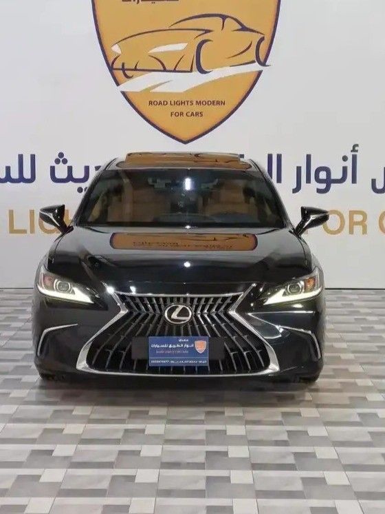 Used Lexus ES 300h VII (XZ10) Facelift, 2.5 l, 2023 in Saudi Arabia, Riyadh by Anwar Al Tareeq Al Hadith  معرض انوار الطريق الحديث, Black color. GCC Specs | AUTO.AE | Listing #260330
