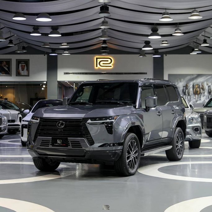 جديدة Lexus GX 550 ثالثاً, 3.4 l, 2024 في في المملكة العربية السعودية, الرياض من Platinum Car، اللون رمادي. مواصفات الخليج | AUTO.AE | إعلان #255510