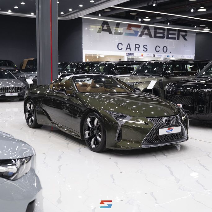 مستعملة Lexus LC 500 I, 5.0 l, 2024 في في المملكة العربية السعودية, الرياض من Al Saber Cars شركة السبر للسيارات، اللون أخضر.  | AUTO.AE | إعلان #251271