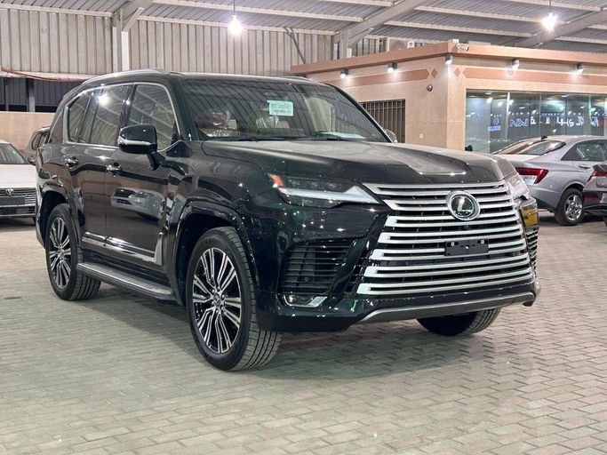 جديدة Lexus LX 600 رابعاً, 3.4 l, 2025 في في المملكة العربية السعودية, الرياض من Al Saadi معرض عبيد السعدي، اللون أسود. مواصفات الخليج | AUTO.AE | إعلان #244607