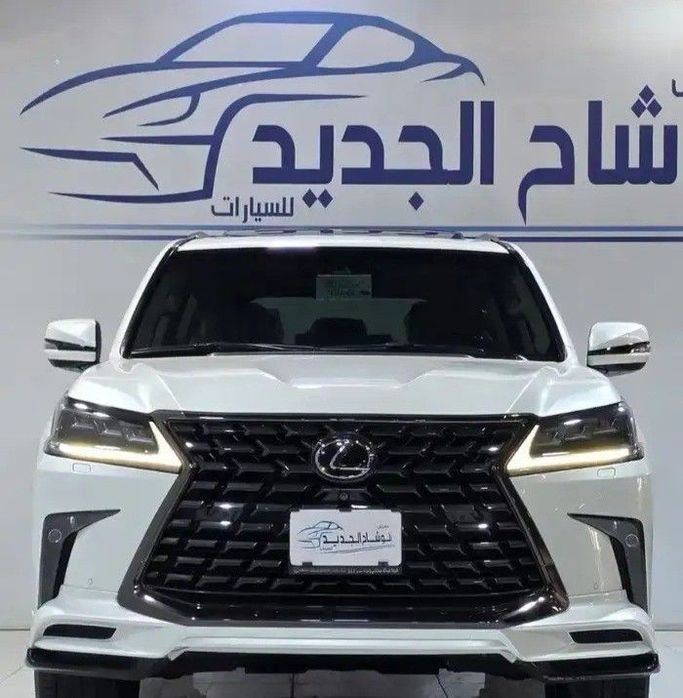 مستعملة Lexus LX 570 ثالثاً فيس ليفت 2, 5.7 l, 2019 في في المملكة العربية السعودية, الرياض من Al Wishah Cars معرض الوشاح للسيارات، اللون أبيض. مواصفات الخليج | AUTO.AE | إعلان #259834