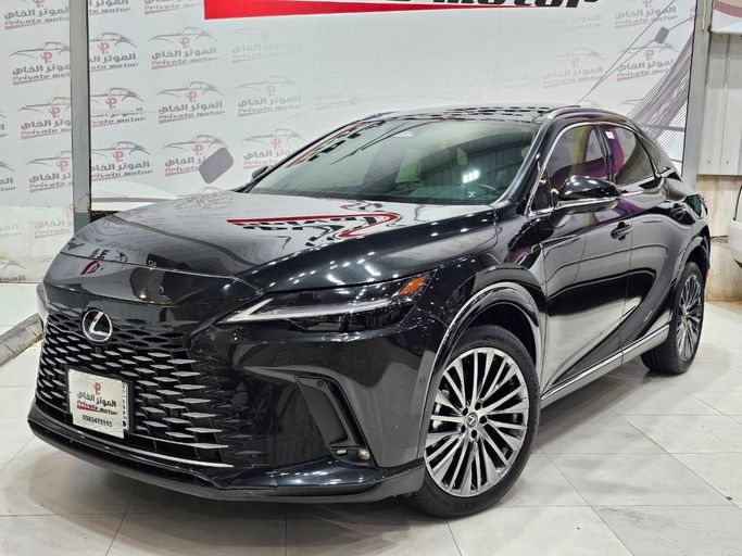 New Lexus RX 350 V, 2.4 l, 2024 in Saudi Arabia, Riyadh by Private Motor شركة الموتر الخاص للسيارات, Black color.  | AUTO.AE | Listing #248530