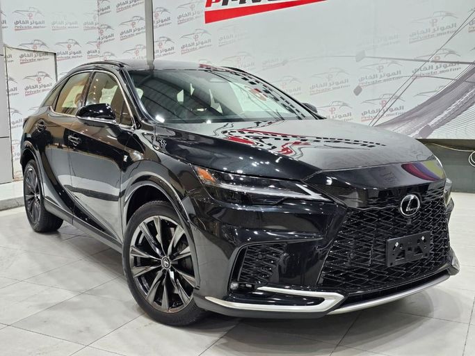 New Lexus RX 350 V, 2.4 l, 2023 in Saudi Arabia, Riyadh by Private Motor شركة الموتر الخاص للسيارات, Black color.  | AUTO.AE | Listing #248531
