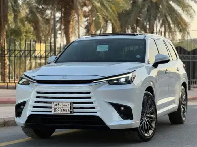 مستعملة Lexus TX 350, 2.4 l, 2024 في في المملكة العربية السعودية, الرياض من Al Sunaid معرض السنيد للسيارات، اللون أبيض.  | AUTO.AE | إعلان #266745