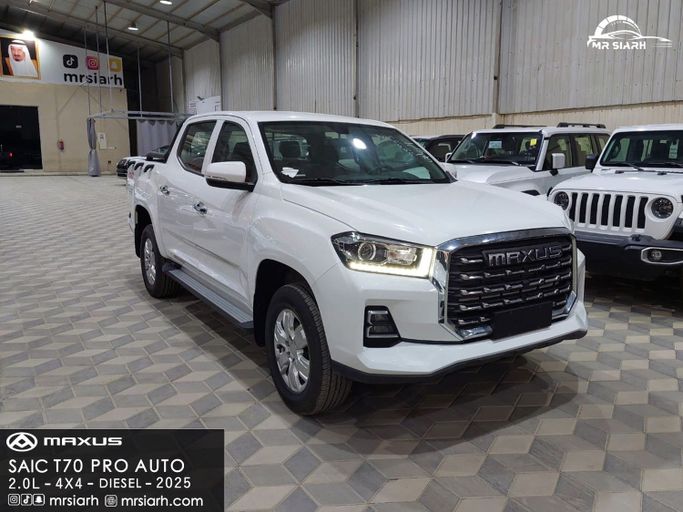 جديدة Maxus T70 ثانياً, 2.0 l, 2026 في في المملكة العربية السعودية, الرياض من Mr Siarh شركة مستر سيارة للسيارات، اللون أبيض.  | AUTO.AE | إعلان #251752