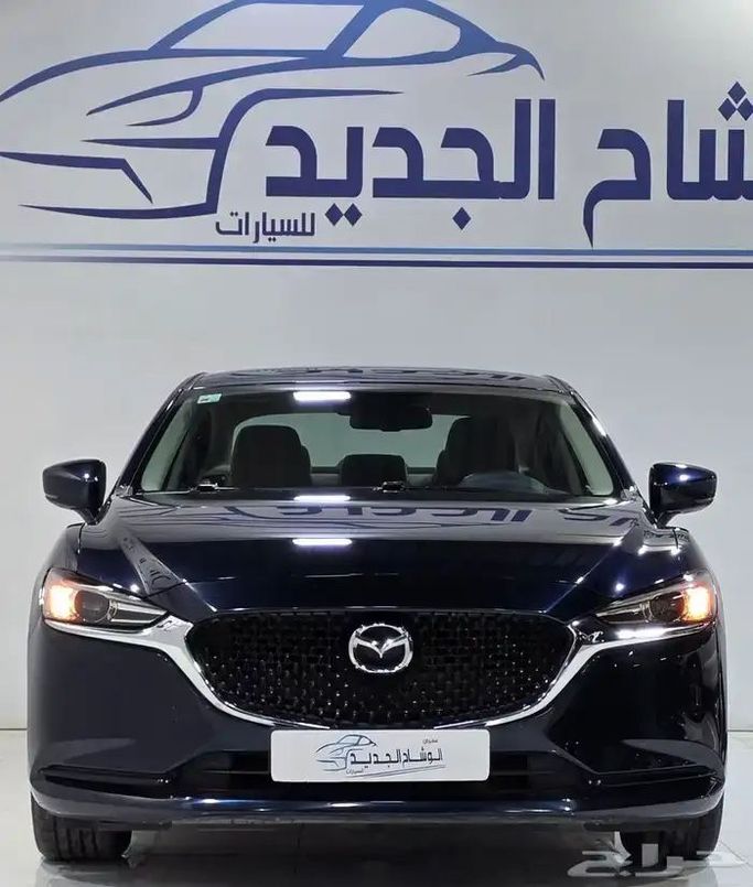Used Mazda 6 III (GJ) Facelift 2, 2.0 l, 2023 in Saudi Arabia, Riyadh by Al Wishah Cars معرض الوشاح للسيارات, Navy Blue color. GCC Specs | AUTO.AE | Listing #259066