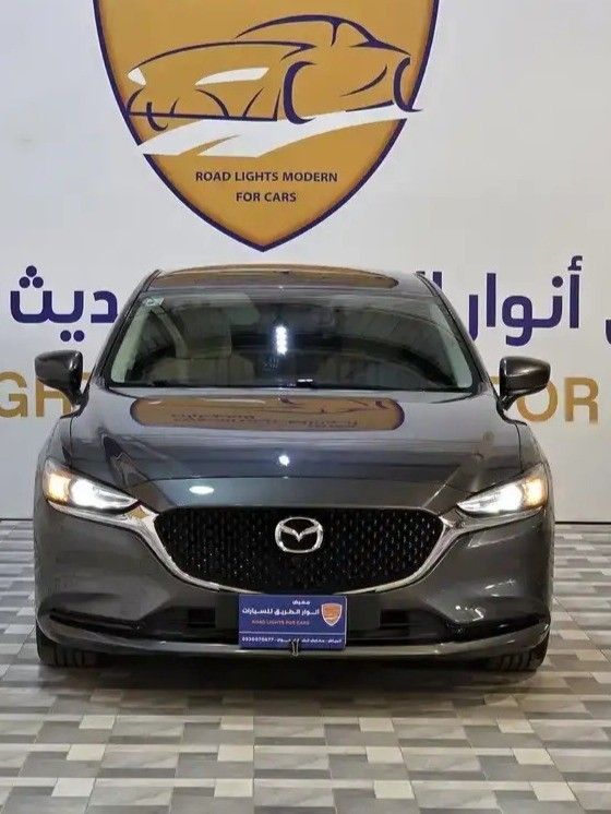 Used Mazda 6 III (GJ) Facelift 2, 2.5 l, 2023 in Saudi Arabia, Riyadh by Anwar Al Tareeq Al Hadith  معرض انوار الطريق الحديث, Grey color. GCC Specs | AUTO.AE | Listing #260316