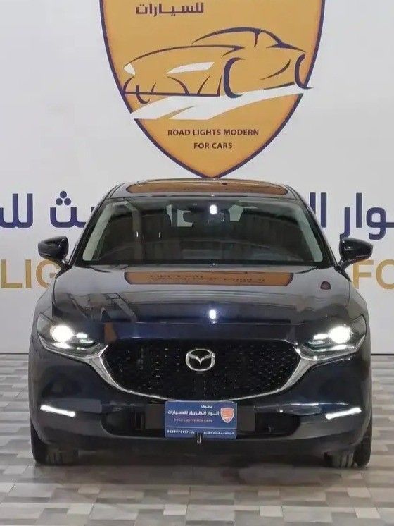 Used Mazda CX-30 I, 2.0 l, 2021 in Saudi Arabia, Riyadh by Anwar Al Tareeq Al Hadith  معرض انوار الطريق الحديث, Navy Blue color. GCC Specs | AUTO.AE | Listing #260314