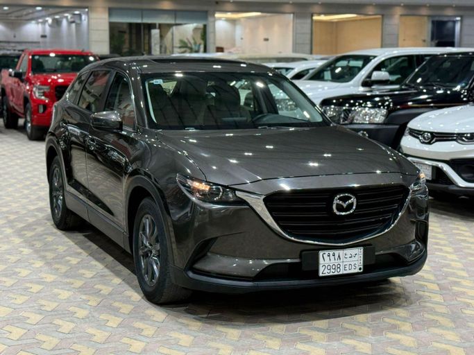 جديدة Mazda CX-9 فيس ليفت الثاني, 2.5 l, 2022 في في المملكة العربية السعودية, الرياض من Shaya Cars معرض شايع للسيارات، اللون رمادي.  | AUTO.AE | إعلان #248564