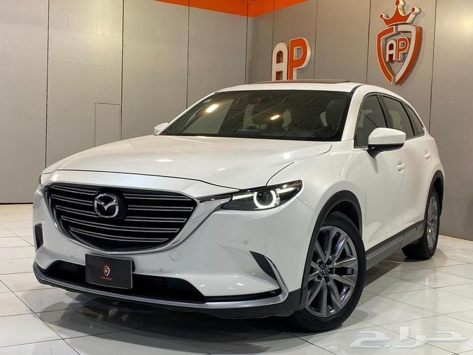 Used Mazda CX-9 II Facelift, 2.5 l, 2023 in Saudi Arabia, Riyadh by Auto Park اوتو بارك, White color.  | AUTO.AE | Listing #263203