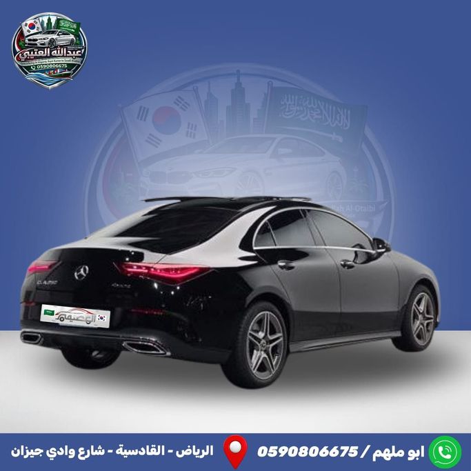 مستعملة Mercedes-Benz CLA iii (م 174، م 178), 1.5 l, 2026 في في المملكة العربية السعودية, الرياض من Al Osaimi Cars معرض العصيمي للسيارات، اللون أسود. المواصفات الكورية | AUTO.AE | إعلان #250263