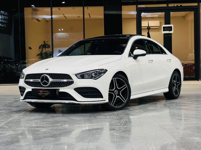 Used Mercedes-Benz CLA 250 II (C118, X118), 2.0 l, 2022 in Saudi Arabia, Riyadh by Riyadh Cars معرض الرياض للسيارات, White color. GCC Specs | AUTO.AE | Listing #258827