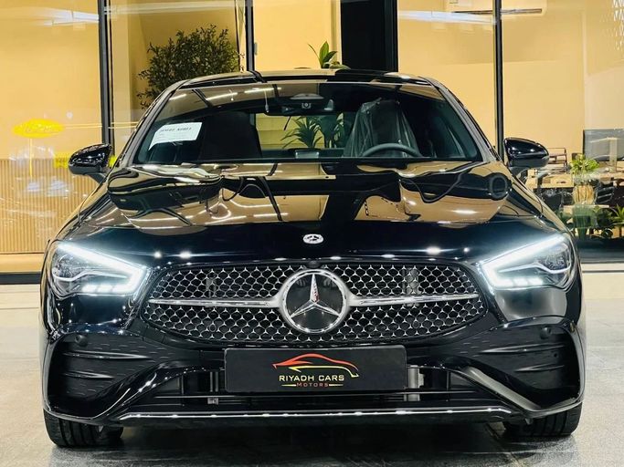 New Mercedes-Benz CLA 250 II (C118, X118) Facelift, 2.0 l, 2025 in Saudi Arabia, Riyadh by Riyadh Cars معرض الرياض للسيارات, Black color. GCC Specs | AUTO.AE | Listing #258832