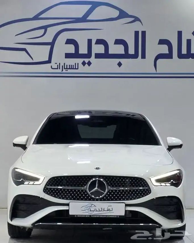 Used Mercedes-Benz CLA 200 II (C118, X118) Facelift, 1.3 l, 2025 in Saudi Arabia, Riyadh by Al Wishah Cars معرض الوشاح للسيارات, White color. GCC Specs | AUTO.AE | Listing #259064