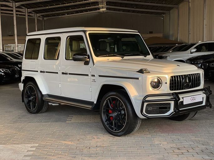 Новый Mercedes-Benz G-Class AMG 63 AMG II (W463), 4.0 л, 2021 в Саудовская Аравия, Эр-Рияд от Automobile For You Белый цвет. Other | AUTO.AE | Объявление #247007