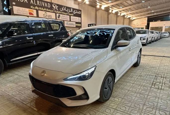 Новый ⁦MG 3 III, 1.5 л, 2025⁩ в Саудовская Аравия, Эр-Рияд от Sada Al Riyadh صدى الرياض Белый цвет.  | AUTO.AE | Объявление #288949