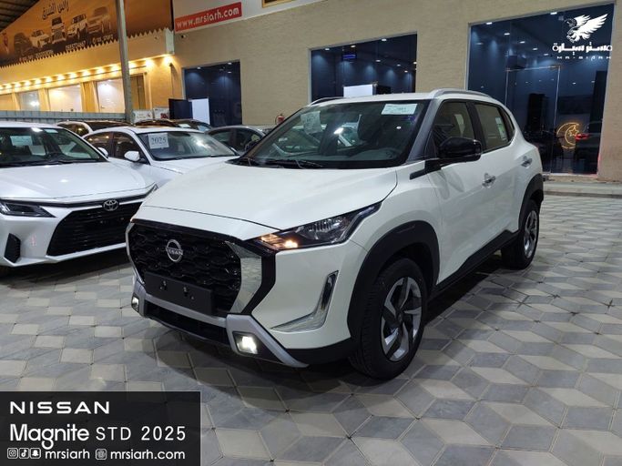 جديدة Nissan Magnite أنا فيس ليفت, 1.0 l, 2025 في في المملكة العربية السعودية, الرياض من Mr Siarh شركة مستر سيارة للسيارات، اللون أبيض.  | AUTO.AE | إعلان #251760