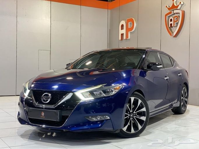 Подержанный Nissan Maxima VIII (A36), 3.5 л, 2018 в Саудовская Аравия, Эр-Рияд от Auto Park اوتو بارك Синий цвет.  | AUTO.AE | Объявление #263680