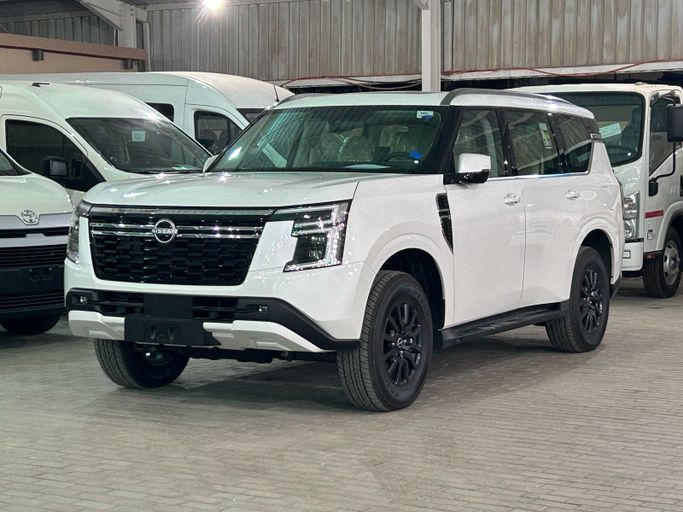 جديدة Nissan Patrol سابعاً (Y63), 3.8 l, 2026 في في المملكة العربية السعودية, الرياض من Al Saadi معرض عبيد السعدي، اللون أبيض. مواصفات الخليج | AUTO.AE | إعلان #244635