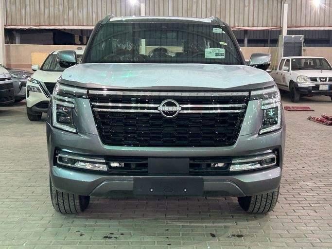 جديدة Nissan Patrol سابعاً (Y63), 3.5 l, 2025 في في المملكة العربية السعودية, الرياض من Al Saadi معرض عبيد السعدي، اللون رمادي. مواصفات الخليج | AUTO.AE | إعلان #244649