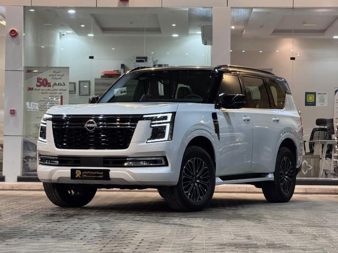 جديدة Nissan Patrol سابعاً (Y63), 3.5 l, 2026 في في المملكة العربية السعودية, الرياض من Al Riyada Al Duwalya شركة الريادة الدولي للسيارات، اللون أبيض. مواصفات الخليج | AUTO.AE | إعلان #248283