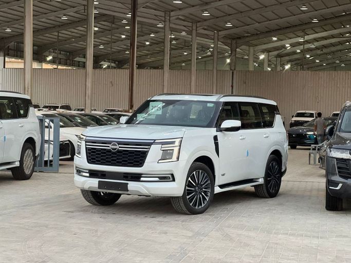 Новый Nissan Patrol VII (Y63), 3.5 л, 2025 в Саудовская Аравия, Эр-Рияд от Madra معرض مدرا للسيارات Белый цвет.  | AUTO.AE | Объявление #248695
