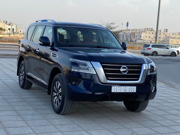 Подержанный Nissan Patrol VI (Y62) Рестайлинг 2, 3.5 л, 2021 в Саудовская Аравия, Эр-Рияд от Dar Car دار كار Черный цвет.  | AUTO.AE | Объявление #248747