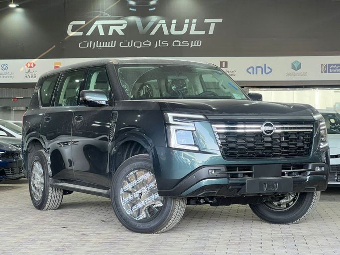 Новый Nissan Patrol VII (Y63), 3.8 л, 2026 в Саудовская Аравия, Эр-Рияд от Car Vault شركة كار فولت للسيارات Зеленый цвет.  | AUTO.AE | Объявление #249414