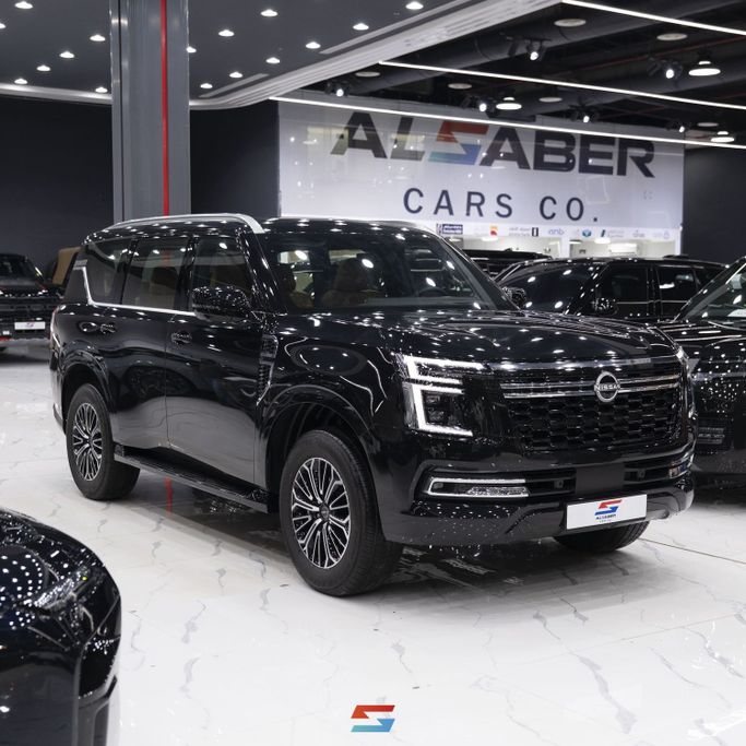 Новый Nissan Patrol VII (Y63), 3.8 л, 2026 в Саудовская Аравия, Эр-Рияд от Al Saber Cars شركة السبر للسيارات Черный цвет.  | AUTO.AE | Объявление #250038