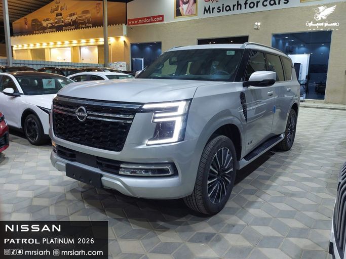 Новый Nissan Patrol VII (Y63), 3.8 л, 2026 в Саудовская Аравия, Эр-Рияд от Mr Siarh شركة مستر سيارة للسيارات Серебристый цвет.  | AUTO.AE | Объявление #251698