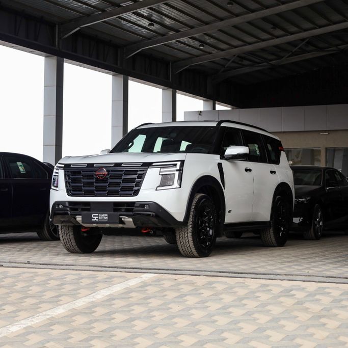 Новый Nissan Patrol VII (Y63), 3.5 л, 2026 в Саудовская Аравия, Эр-Рияд от Silver Edition الاصدار الفضي Белый цвет.  | AUTO.AE | Объявление #252040