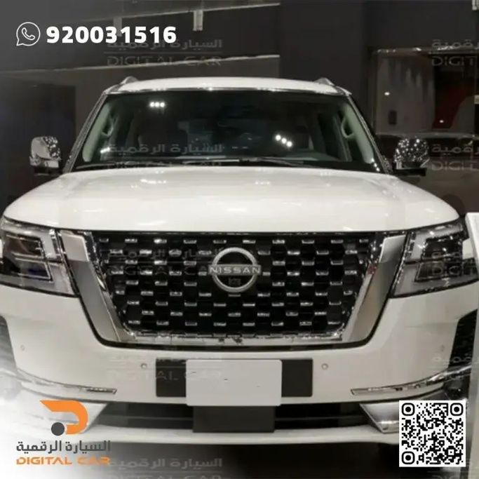 جديدة Nissan Patrol سابعاً (Y63), 3.8 l, 2025 في في المملكة العربية السعودية, الرياض من Digital Car السيارة الرقمية، اللون أبيض. أخرى | AUTO.AE | إعلان #253129