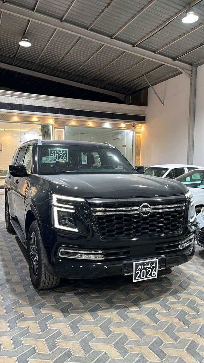 جديدة Nissan Patrol سابعاً (Y63), 3.5 l, 2026 في في المملكة العربية السعودية, الرياض من Rose Cars معرض مركبة روز للسيارات، اللون أسود.  | AUTO.AE | إعلان #254175