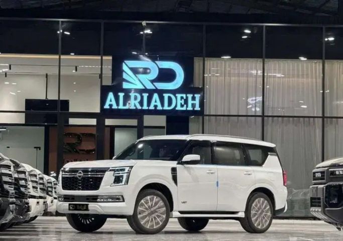 New Nissan Patrol VII (Y63), 3.5 l, 2026 in Saudi Arabia, Riyadh by Al Riyada Al Duwalya شركة الريادة الدولي للسيارات, White color.  | AUTO.AE | Listing #261656