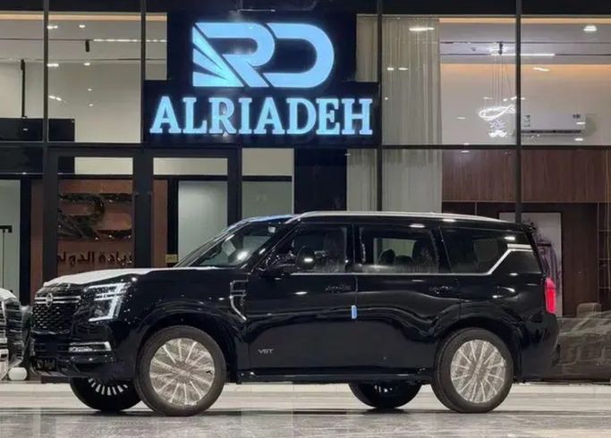 New Nissan Patrol VII (Y63), 3.5 l, 2026 in Saudi Arabia, Riyadh by Al Riyada Al Duwalya شركة الريادة الدولي للسيارات, Black color.  | AUTO.AE | Listing #262286
