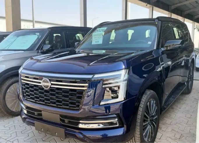 Новый ⁦Nissan Patrol VII (Y63), 3.5 л, 2026⁩ в Саудовская Аравия, Эр-Рияд от Bilad Shahran معرض بلاد شهران Синий цвет.  | AUTO.AE | Объявление #289146