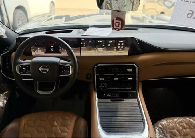 New Nissan Patrol VII (Y63), 3.8 l, 2026 in Saudi Arabia, Riyadh by Bilad Shahran معرض بلاد شهران, White color.  | AUTO.AE | Listing #295658 — photo 9 of 23
