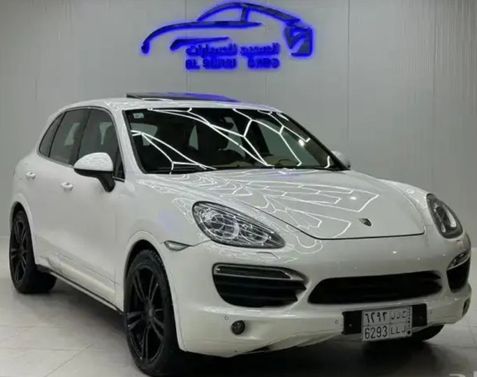 Used Porsche Cayenne S II (958), 4.8 l, 2012 in Saudi Arabia, Riyadh by Al Sunaid معرض السنيد للسيارات, White color.  | AUTO.AE | Listing #266565