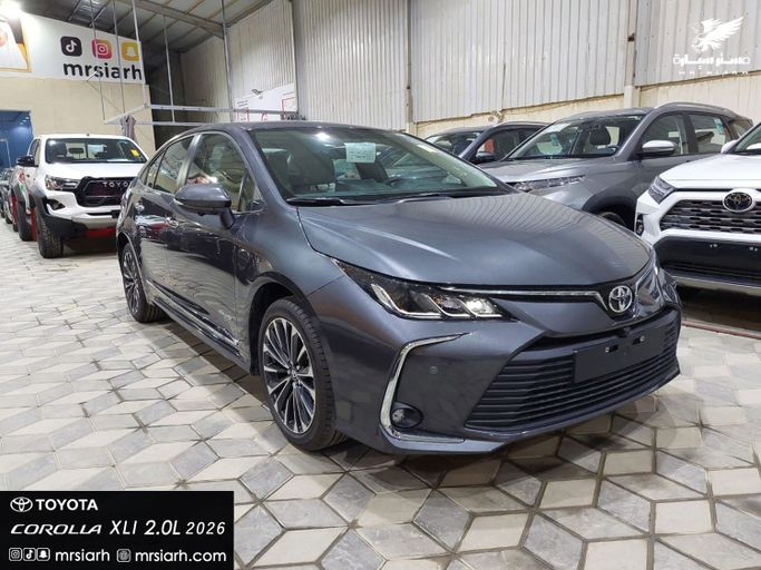 Новый Toyota Corolla Sporty XII (E210) Рестайлинг, 2.0 л, 2026 в Саудовская Аравия, Эр-Рияд от Mr Siarh شركة مستر سيارة للسيارات Серый цвет.  | AUTO.AE | Объявление #251874