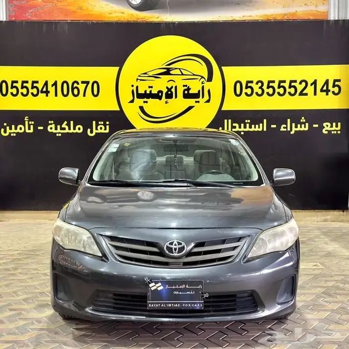 مستعملة Toyota Corolla فيس ليفت X (E140، E150), 1.6 l, 2011 في في المملكة العربية السعودية, الرياض من Rayat Al Amtayaz راية الامتياز، اللون رمادي. أخرى | AUTO.AE | إعلان #253413