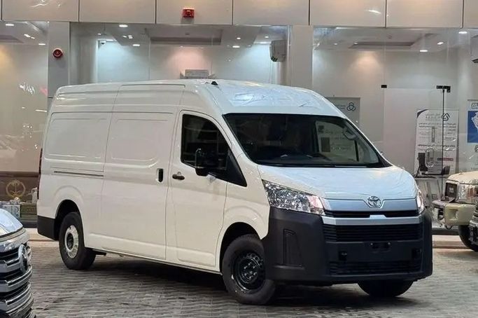 جديدة Toyota HiAce H300, 2.8 l, 2025 في في المملكة العربية السعودية, الرياض من Al Riyada Al Duwalya شركة الريادة الدولي للسيارات، اللون أبيض. مواصفات الخليج | AUTO.AE | إعلان #262784